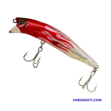 Воблер Daiwa Morethan Crosswake R 111F #Keimura Fire Clear Pearl